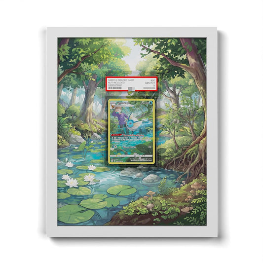 TG02 Aquana - Extended Artwork Framed Pokemon Card Display