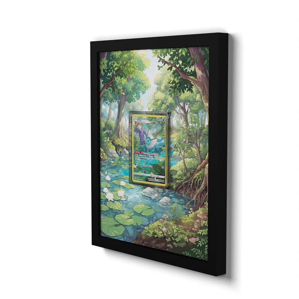 TG02 Aquana - Extended Artwork Framed Pokemon Card Display