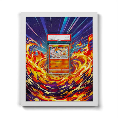340-SM-P Victini - Extended Artwork Framed Pokemon Card Display