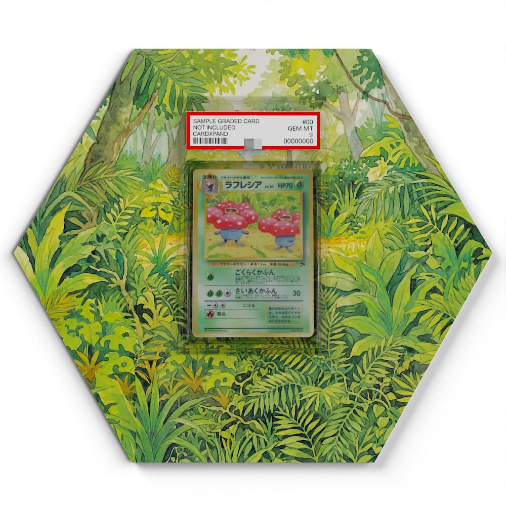 045 Giflor - Extended Artwork Pokemon Card Display