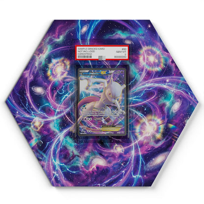 XY125 Mewtu - Extended Artwork Pokemon Card Display