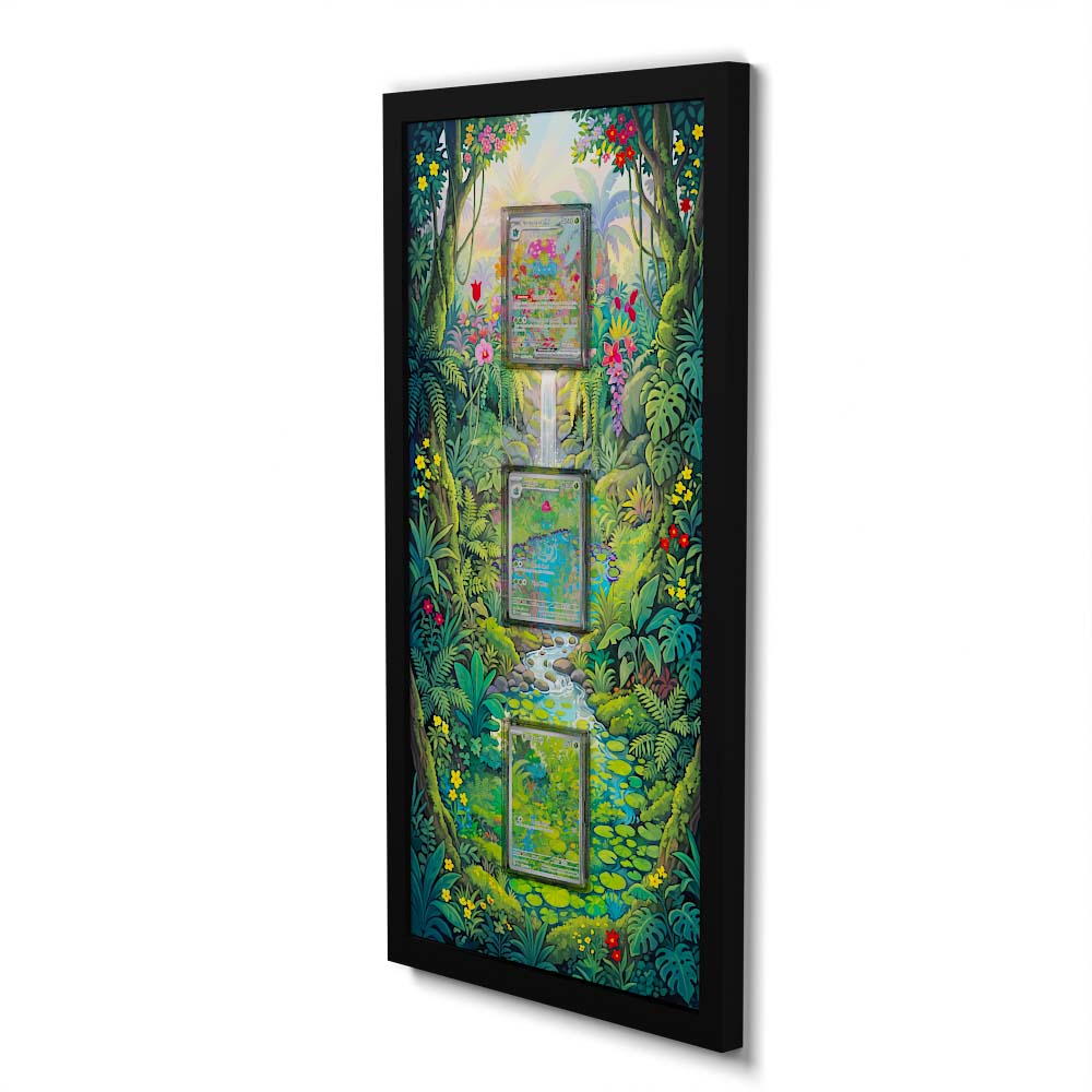 181 Fukano & 220 Perrin - Extended Artwork Framed Pokemon Card Display