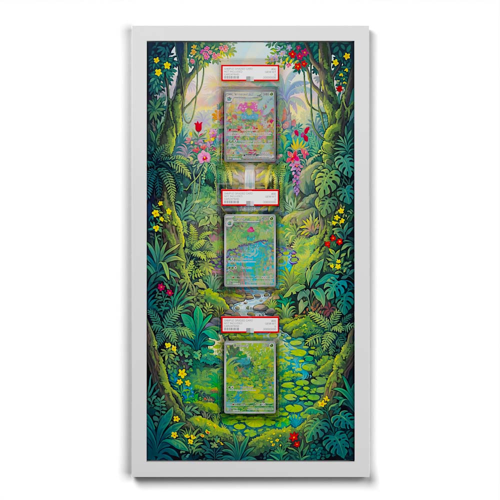 181 Fukano & 220 Perrin - Extended Artwork Framed Pokemon Card Display