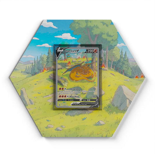 260 Glurak - Extended Artwork Pokemon Card Display
