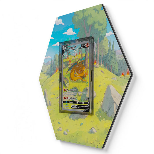 260 Glurak - Extended Artwork Pokemon Card Display