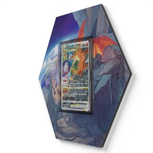 261 Glurak - Extended Artwork Pokemon Card Display