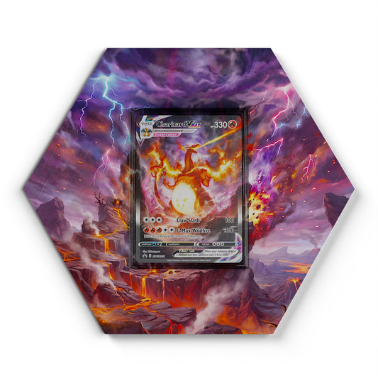 262 Glurak - Extended Artwork Pokemon Card Display