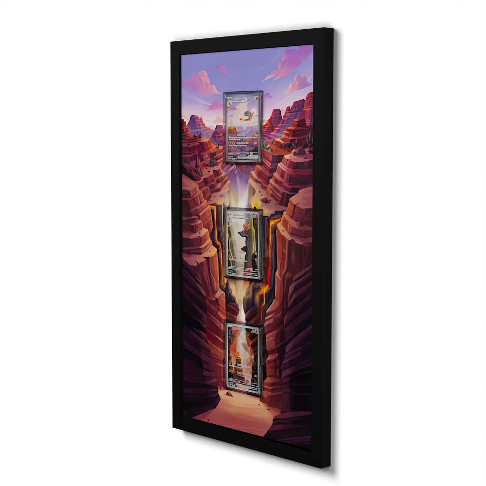 181 Fukano & 220 Perrin - Extended Artwork Framed Pokemon Card Display