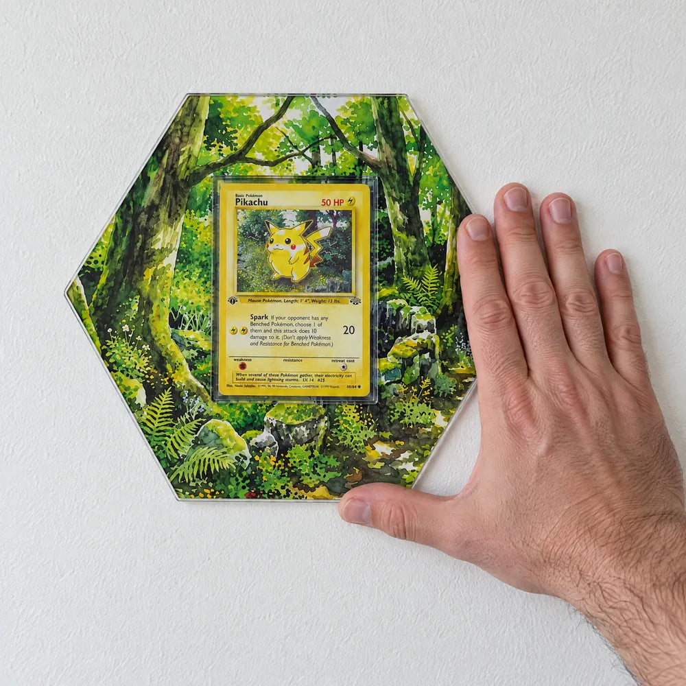 Hexagon aufhängen