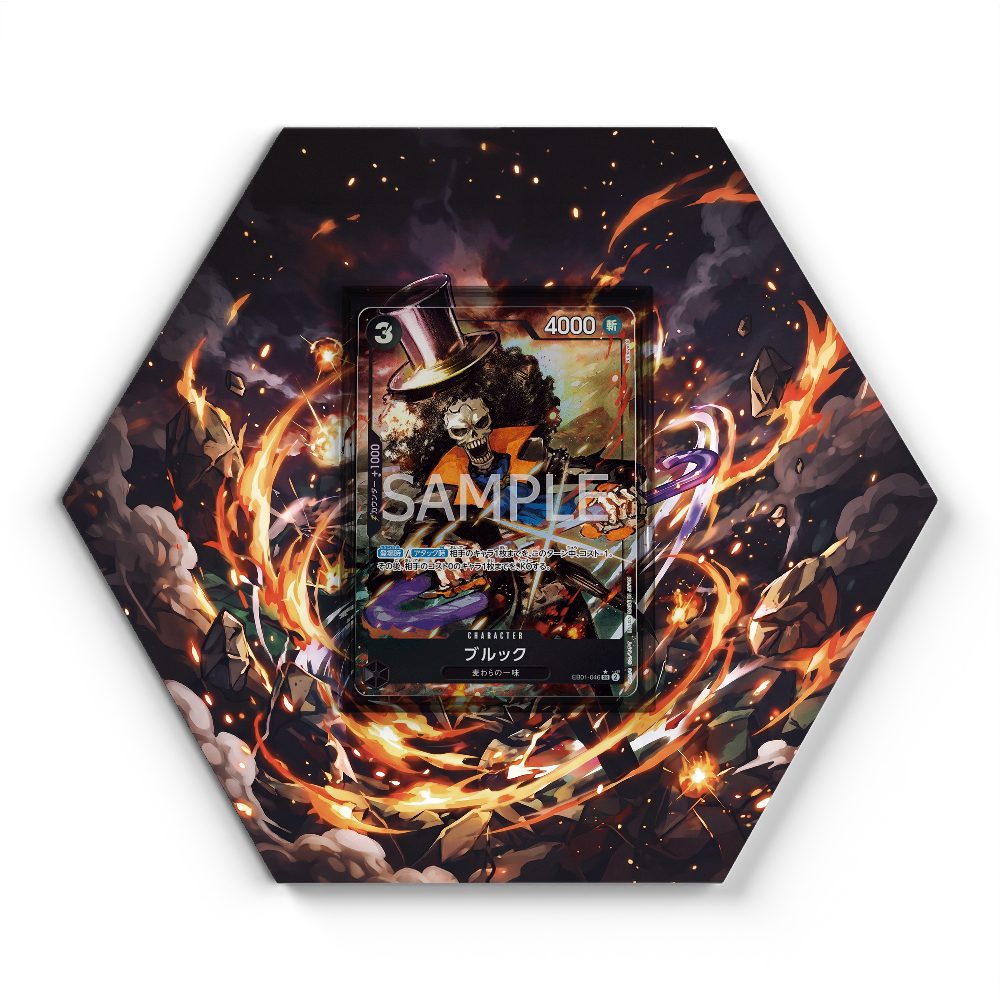 105 Branawarz - Extended Artwork Pokemon Card Display