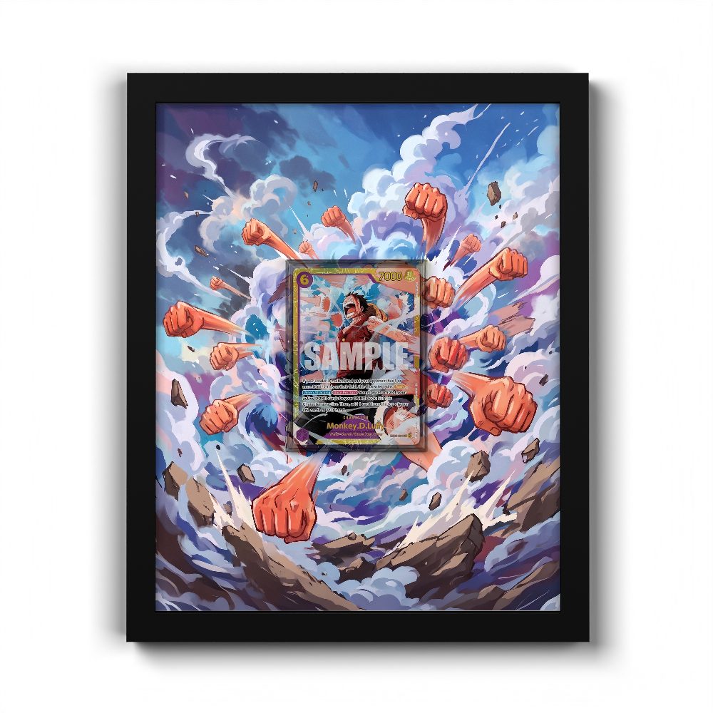 EB02-061 (SP) SEC Monkey D. Luffy (Anime 25th) - Extended Artwork One Piece Card Frame