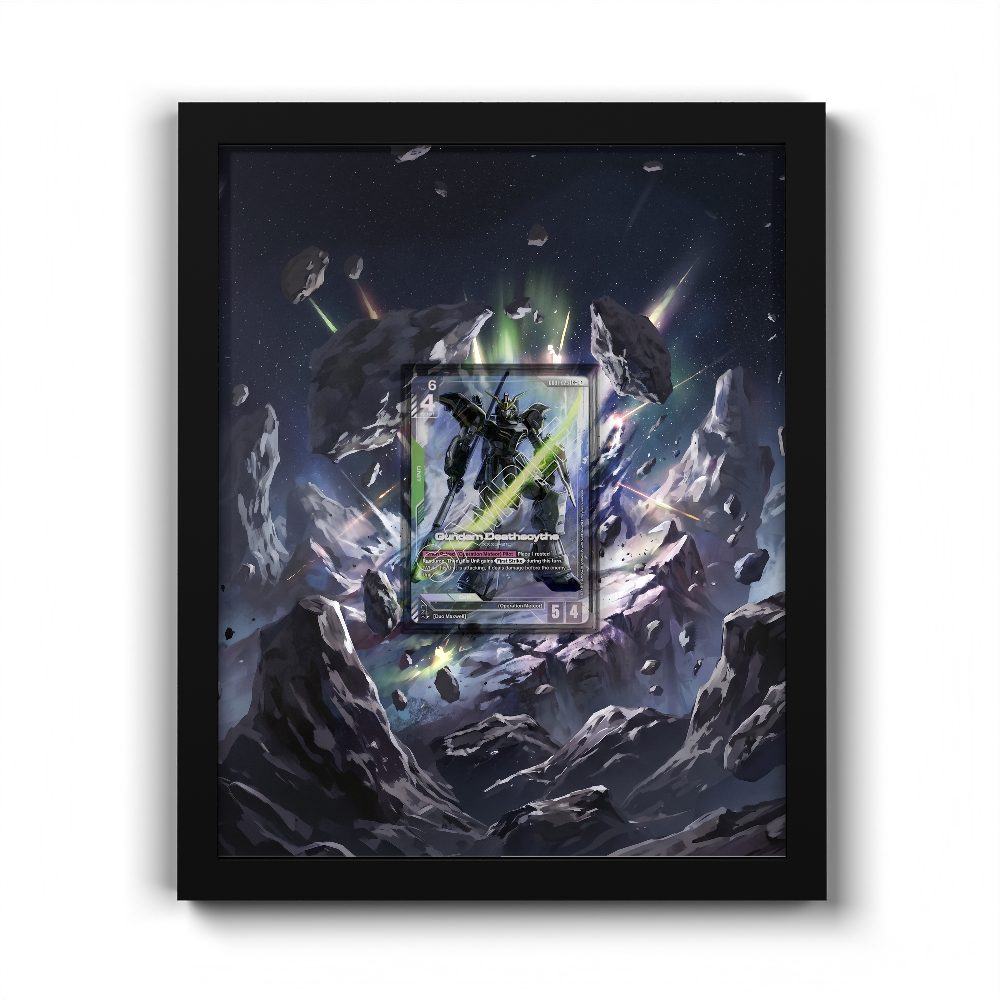 GD01-025 DeathScythe LR+ - Extended Artwork Gundam Card Frame