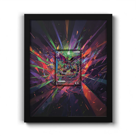 Gd02-02 Epyon lr+ - Extended Artwork Gundam Card Frame
