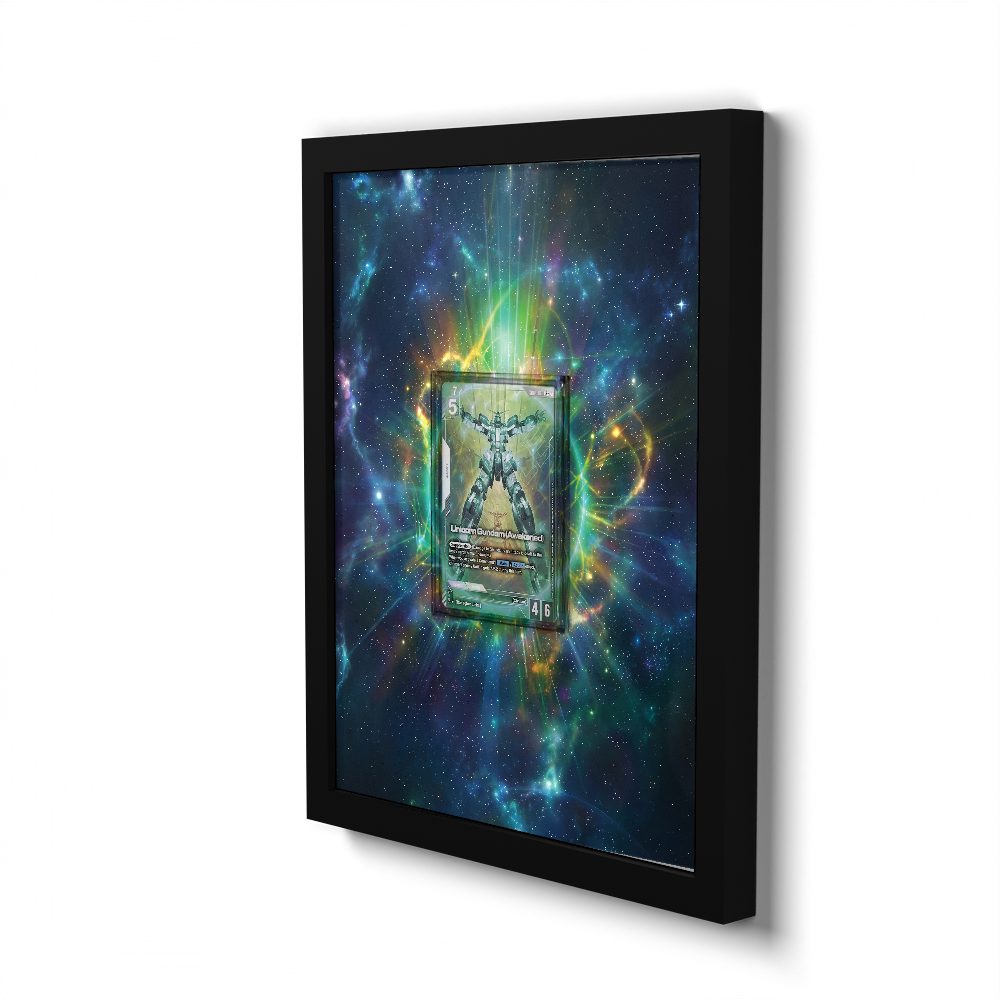 GD04-066 LR+ UNICORN GUNDAM (AWAKENED) - Extended Artwork Gundam Card Frame