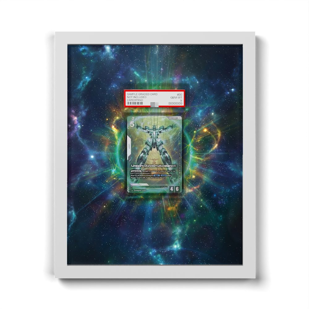 GD04-066 LR+ UNICORN GUNDAM (AWAKENED) - Extended Artwork Gundam Card Frame