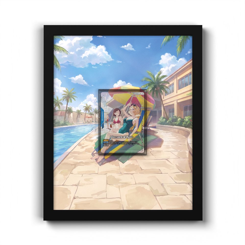 GD04-102 U+ MOMENT OF REST - Extended Artwork Gundam Card Frame