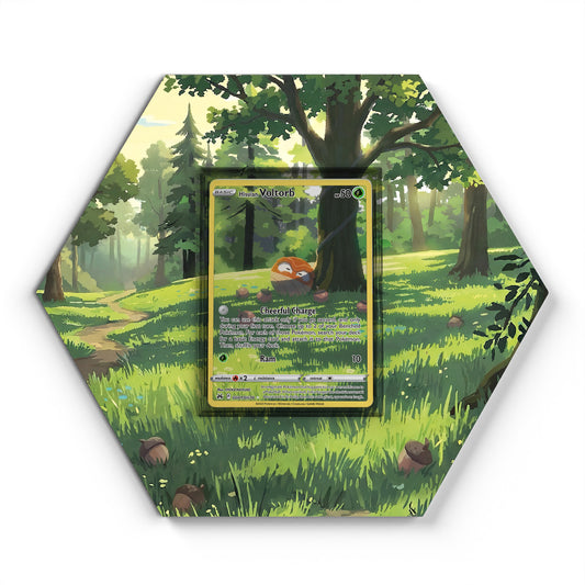 GG01/GG70 Hisuian Voltilamm - Extended Artwork Pokemon Card Display