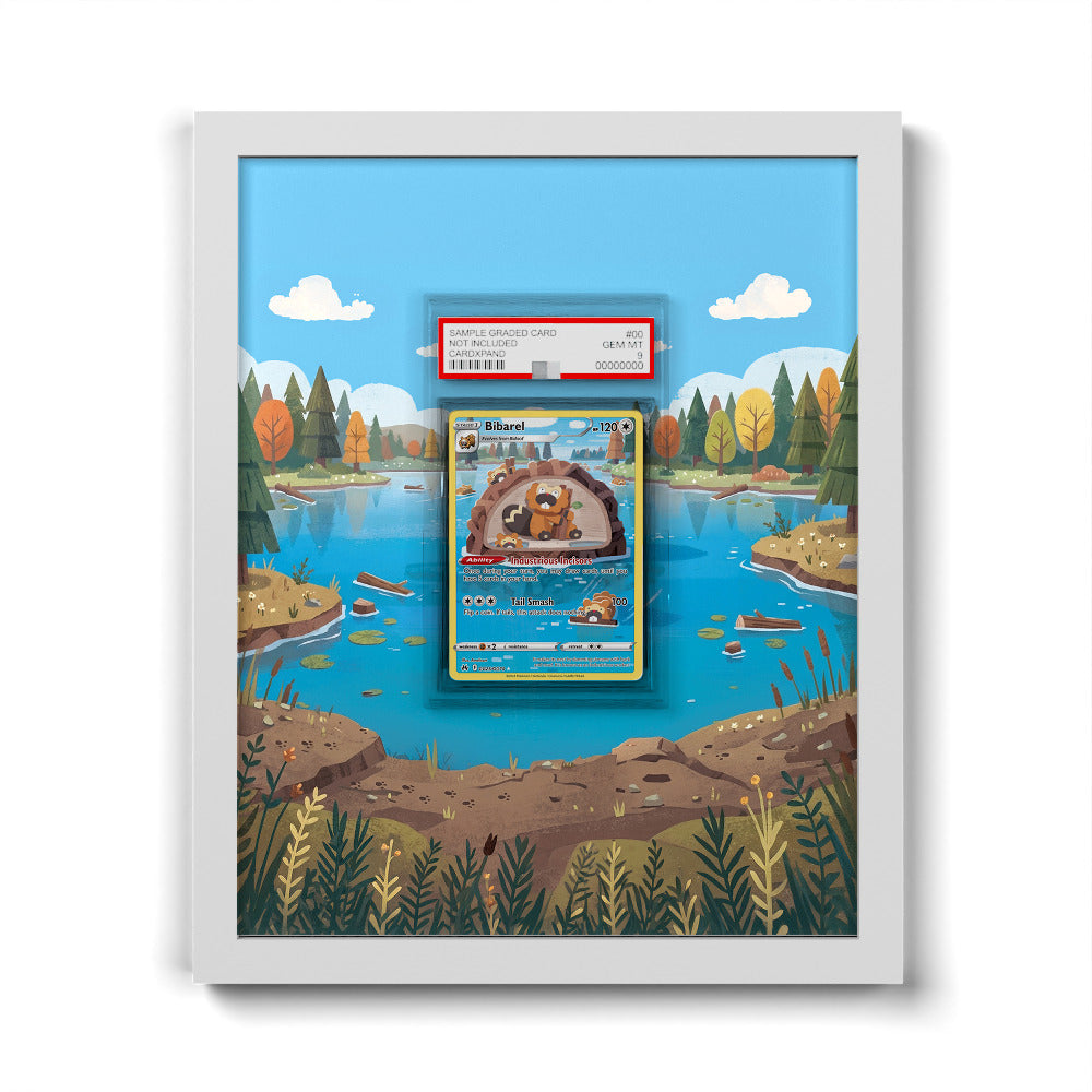 GG25/GG70 Bibarel - Extended Artwork Pokemon Card Frame