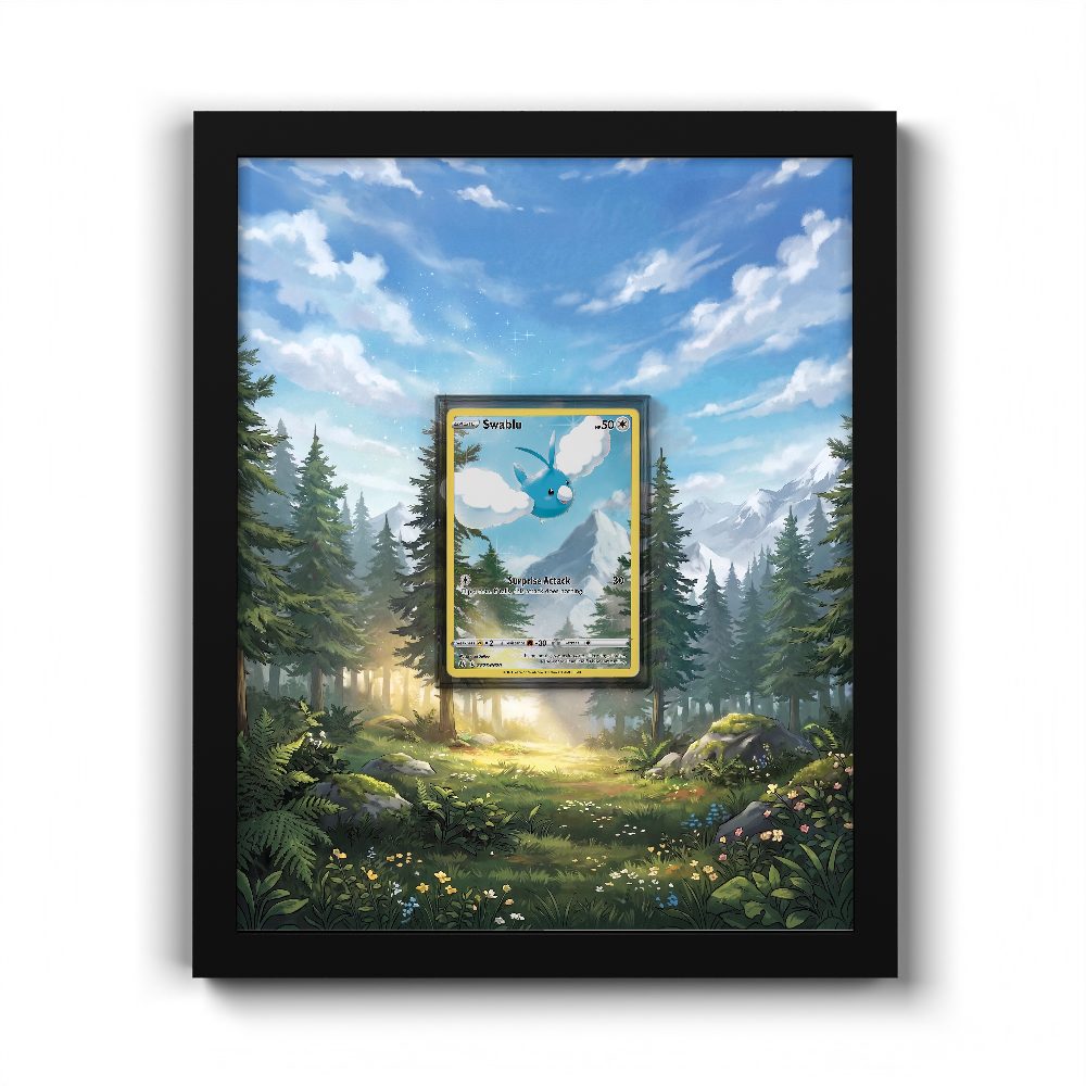 GG27/GG70 Swablu - Extended Artwork Pokemon Card Frame
