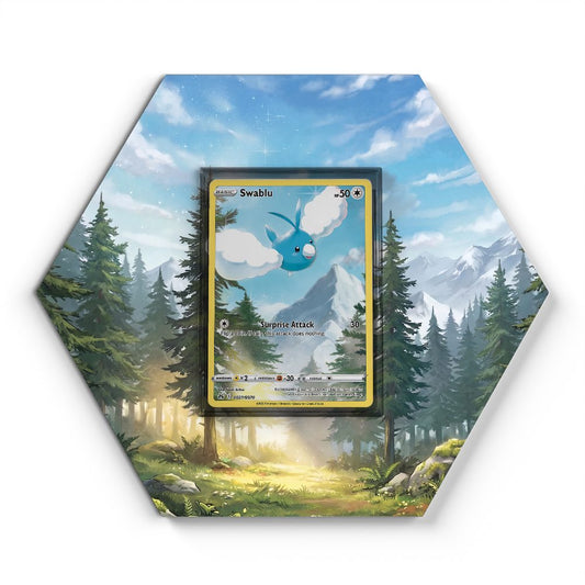 GG27/GG70 Wablu - Extended Artwork Pokemon Card Display