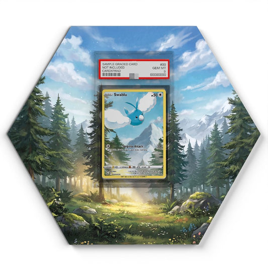 GG27/GG70 Wablu - Extended Artwork Pokemon Card Display