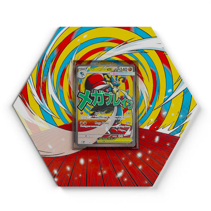 033 Mega-Lucario EX - Extended Artwork Pokemon Card Display