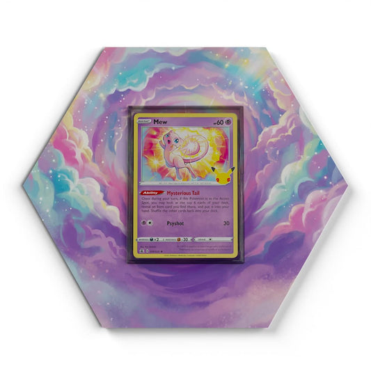 011/025 Mew - Extended Artwork Pokemon Card Display