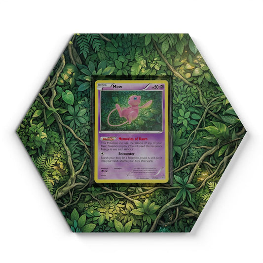 29/124 Mew - Extended Artwork Pokemon Card Display