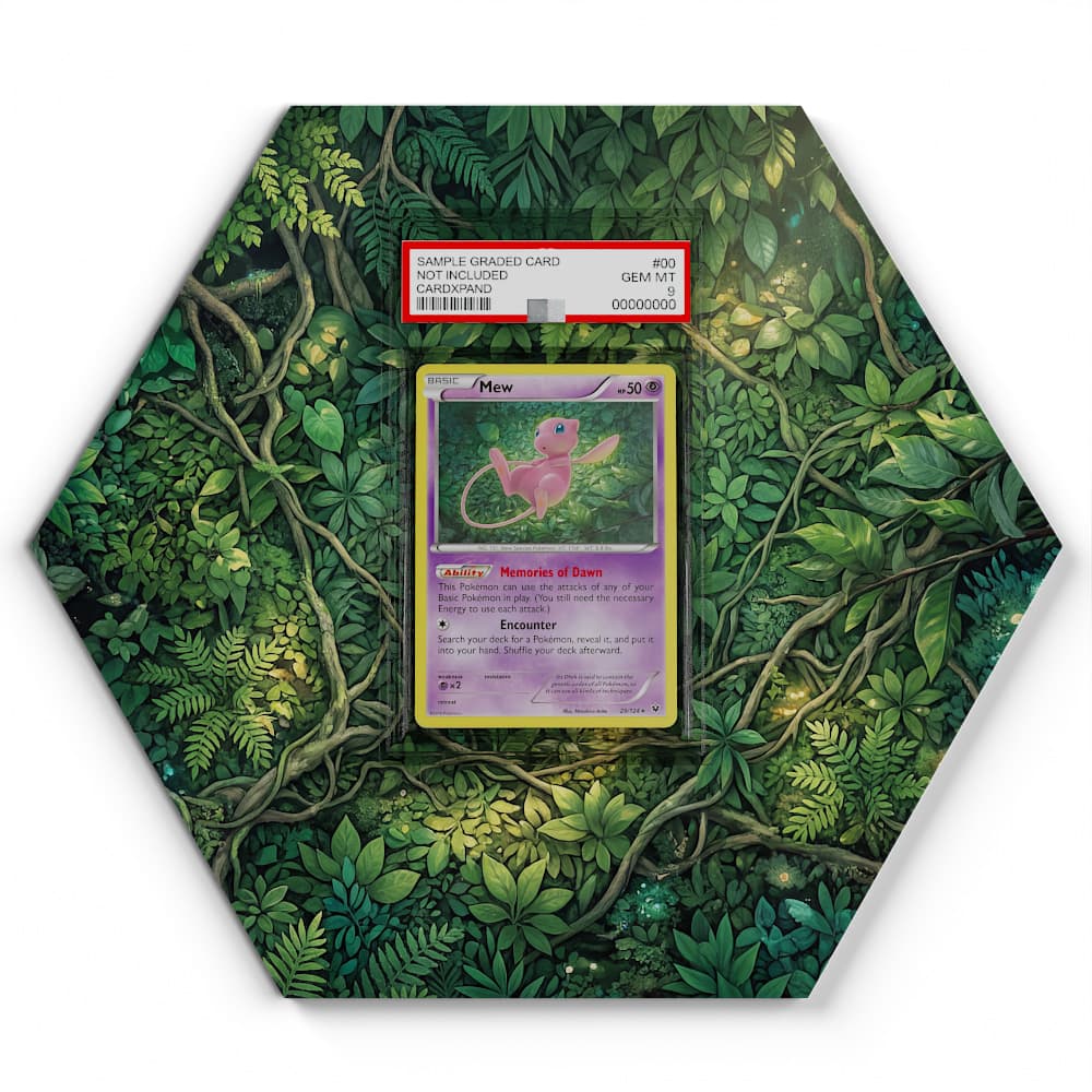 29/124 Mew - Extended Artwork Pokemon Card Display