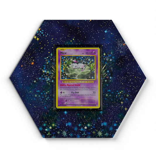 53/108 Mew - Extended Artwork Pokemon Card Display