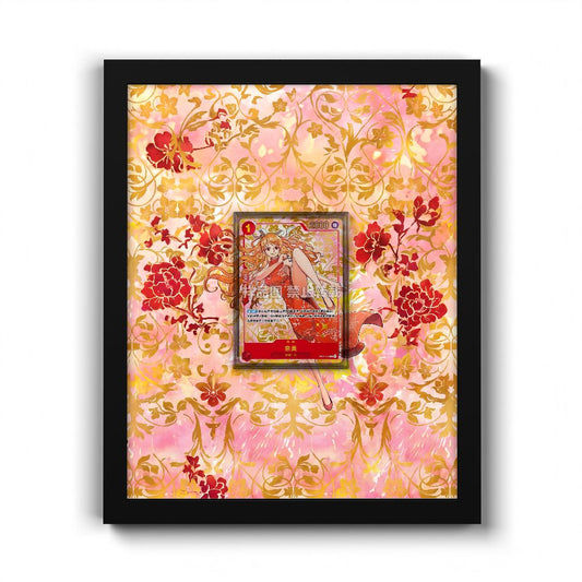 OP01-016 R Nami (1st Anniversary Set) - Extended Artwork One Piece Card Frame