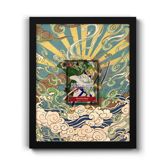 OP01-025 Roronoa Zoro (1st Anniversary) - Extended Artwork One Piece Card Frame