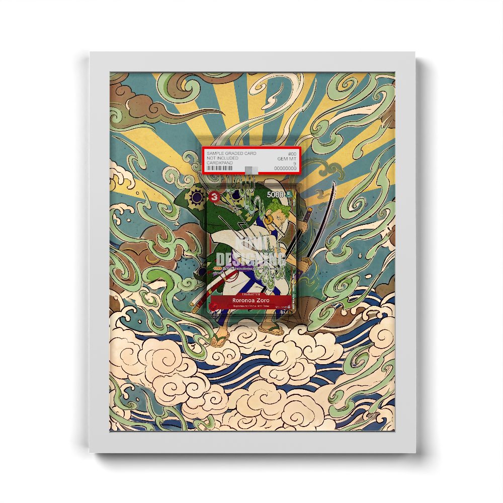 OP01-025 Roronoa Zoro (1st Anniversary) - Extended Artwork One Piece Card Frame