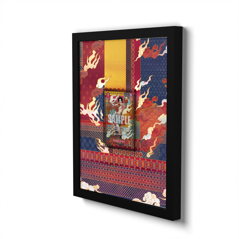 OP02-013 SP SR Portgas D. Ace - Extended Artwork One Piece Card Frame