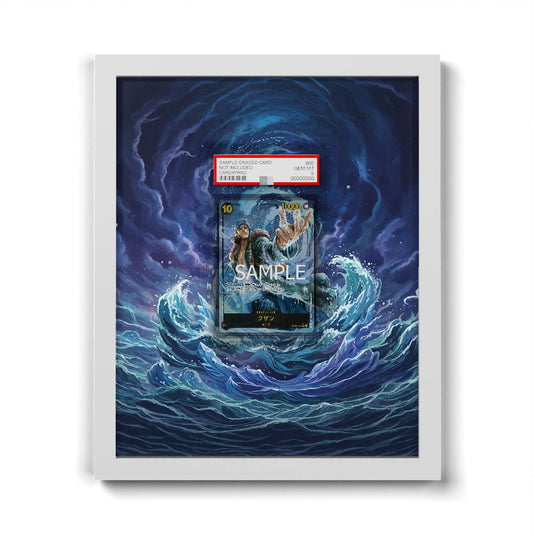 OP02-121 SEC Kuzan - Extended Artwork One Piece Card Frame