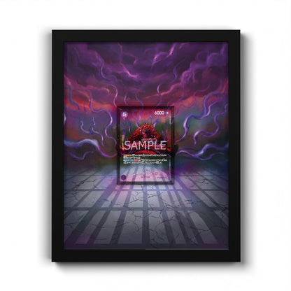 OP05-074 SR EustassCaptainKid - Extended Artwork One Piece Card Frame