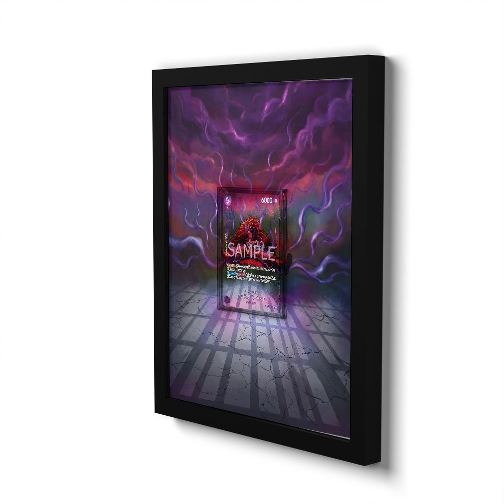 OP05-074 SR EustassCaptainKid - Extended Artwork One Piece Card Frame