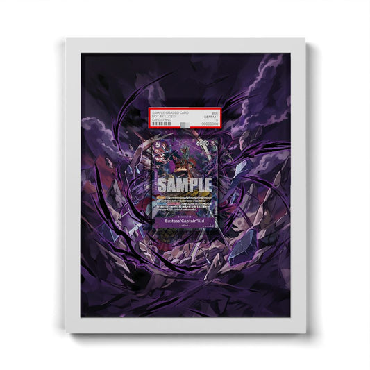 OP05-074 SR V2 EustassCaptainKid - Extended Artwork One Piece Card Frame