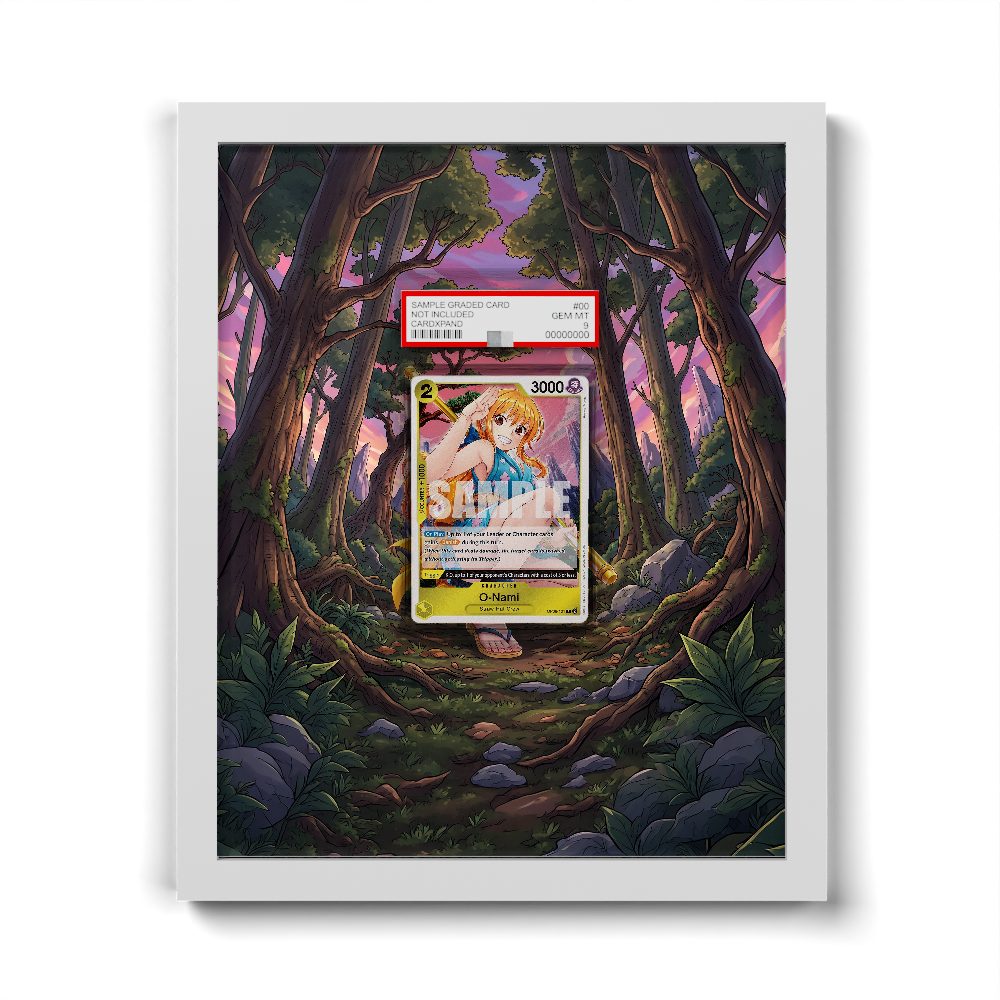 OP06-101 O-Nami - Extended Artwork One Piece Card Frame