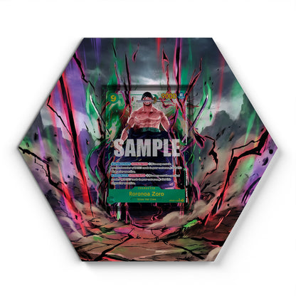 OP06-118 SEC Zoro - Extended Artwork One Piece Card Display