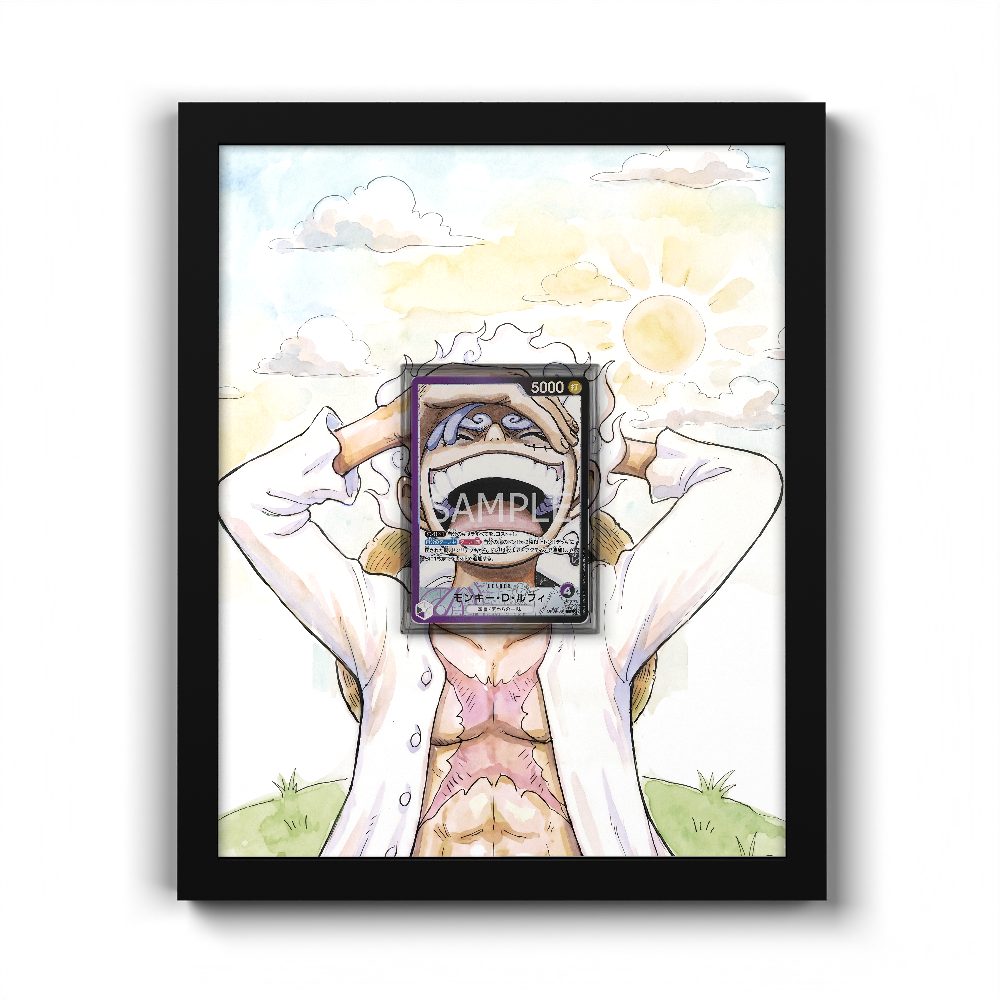 OP09-061 Monkey D. Luffy - Extended Artwork One Piece Card Frame
