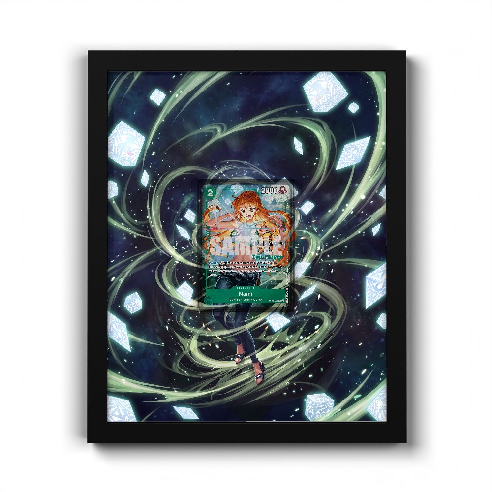 OP10-033 Nami (jap) - Extended Artwork One Piece Card Frame