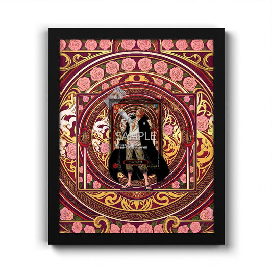 OP13 OP09-004 Shanks Anniversary GOLD - Extended Artwork One Piece Card Frame