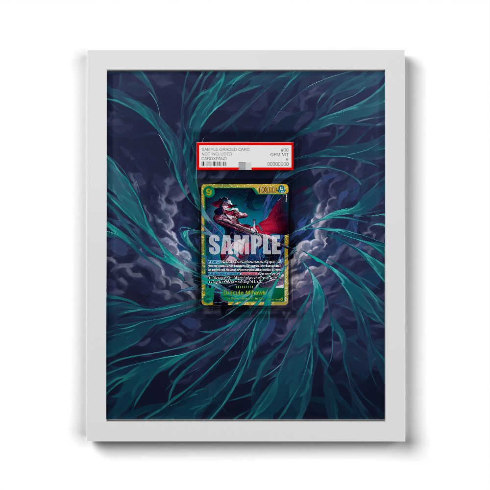 OP14-119 Dracule Mihawk (Manga) - The Azure Sea's Seven (OP14) - Extended Artwork One Piece Card Frame