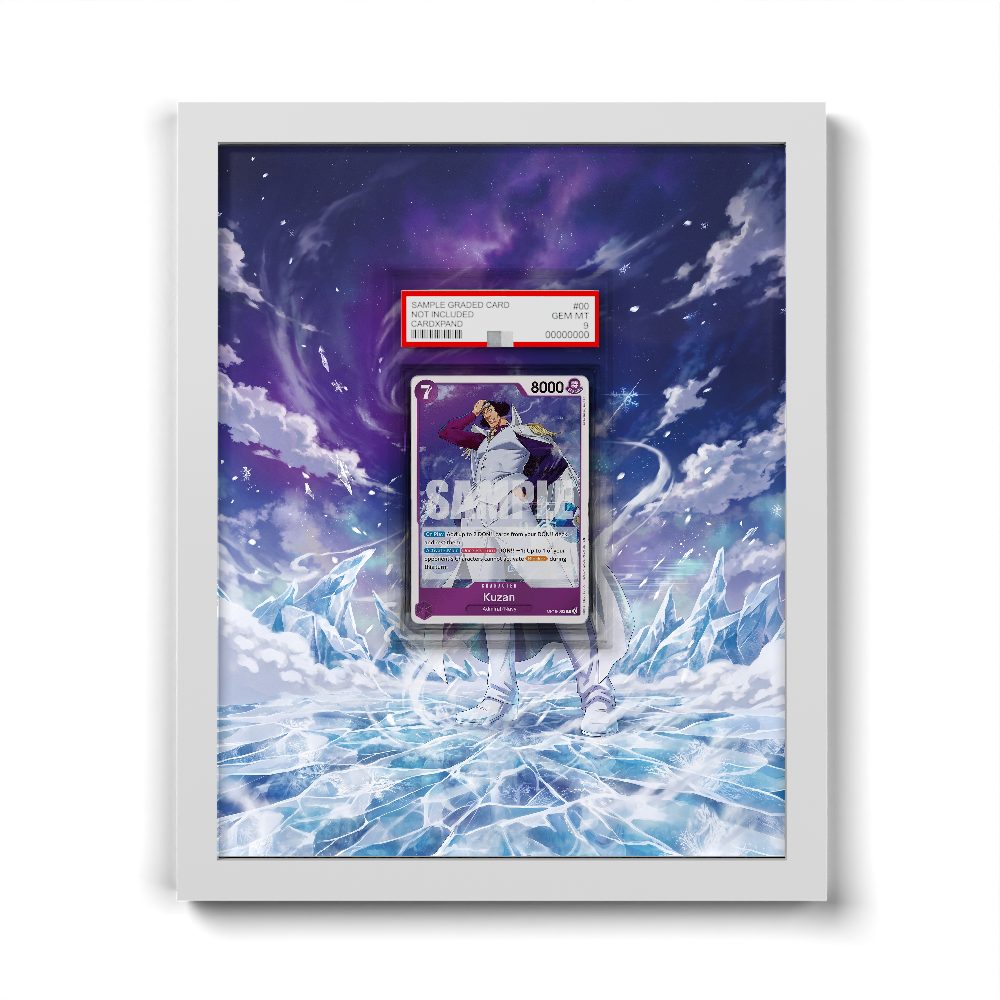 OP16-063 Kuzan - Extended Artwork One Piece Card Frame