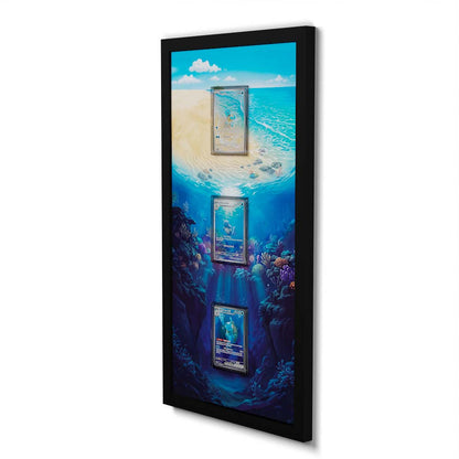 181 Fukano & 220 Perrin - Extended Artwork Framed Pokemon Card Display