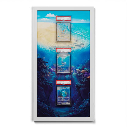 181 Fukano & 220 Perrin - Extended Artwork Framed Pokemon Card Display