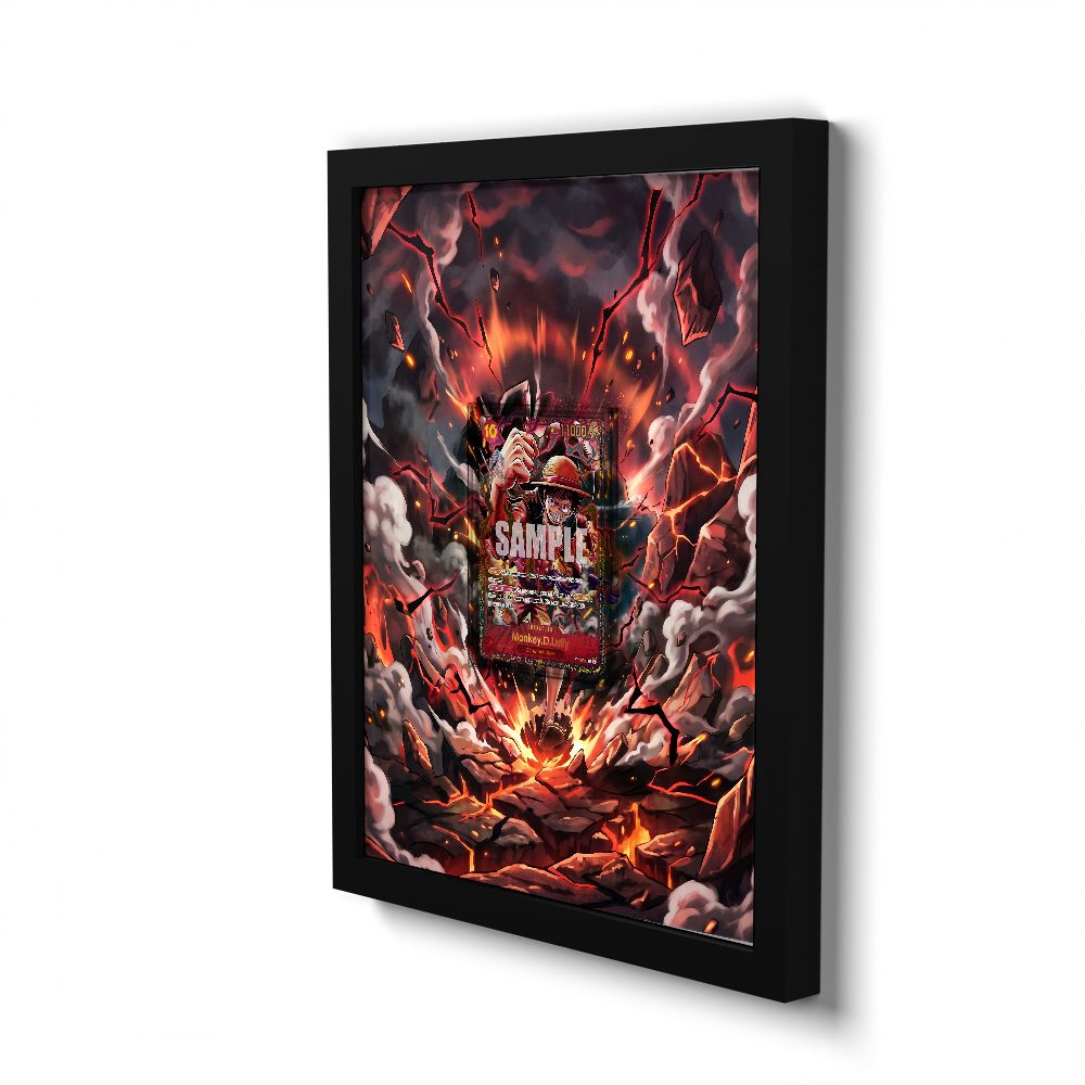 ST10-006 V1 Monkey.D.Luffy - Extended Artwork One Piece Card Frame