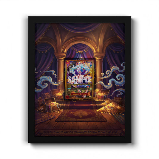 St31-004 SP Monkey.D.Luffy - Extended Artwork One Piece Card Frame