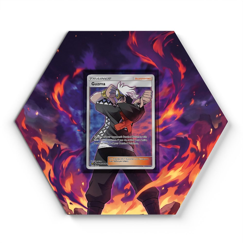 105 Branawarz - Extended Artwork Pokemon Card Display